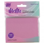 Adesivo Memo Removível Tons Pastel