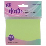 Adesivo Memo Removível Tons Pastel