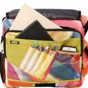 Maleta Carteiro c/ 2 bolsos frontais