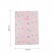 Caderno A5 tema Glam sem pauta