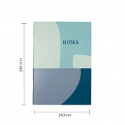 Caderno A5 tema Geomético Pontilhado