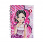 Caderno Espiral e Memo Top Girl - c/ 76fls CX24pcs