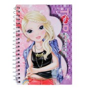 Caderno Espiral e Memo Top Girl - c/ 76fls CX24pcs