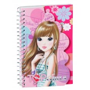 Caderno Espiral e Memo Top Girl - c/ 76fls CX24pcs