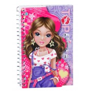 Caderno Espiral e Memo Top Girl - c/ 76fls CX24pcs