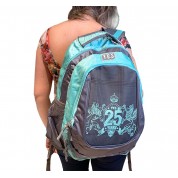 Mochila 2 Divisoes c/Estampa Frontal-Alça Camiseta