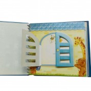 3D SCRAP BOOK C/12FLS AZUL/.